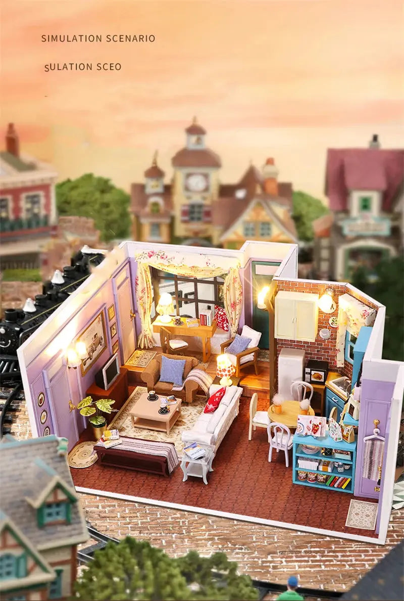 Joey‘s Apartment Doll House - Model to assemble