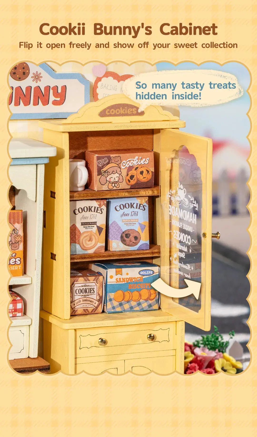 Cookii Bunny's Cookie Shop - Model to assemble