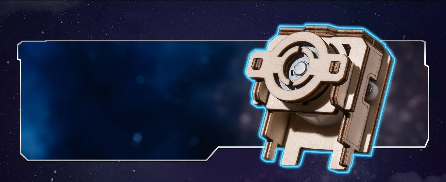 Electric Spaceport Marble - Model to assemble