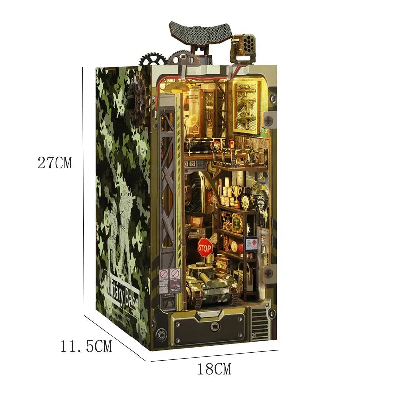 Military Base Bookend - Model to assemble