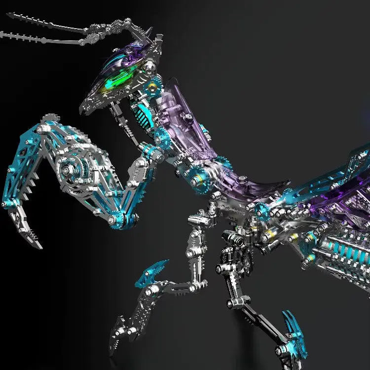 Metal Mechanical Praying Mantis Model Kit