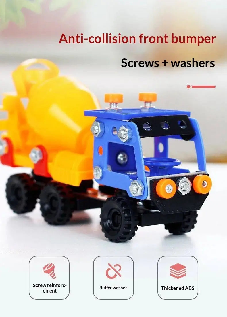 Metal Off-Road Vehicle Building Blocks - Model to assemble