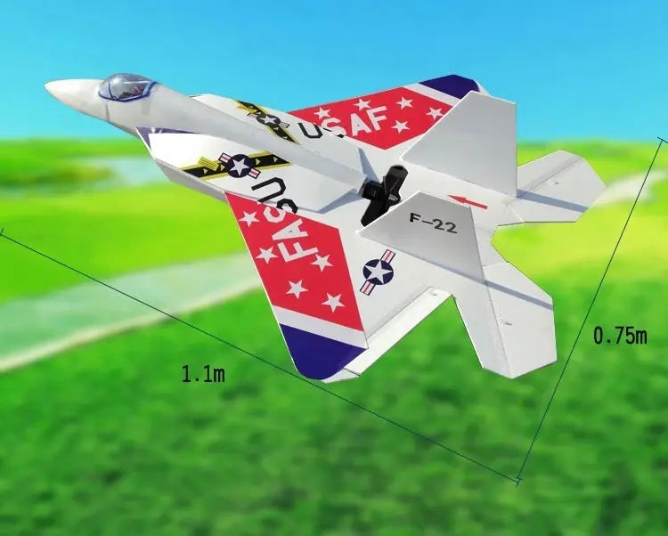 Remote-Controlled RC Fixed Wing Model Airplane Su-7 Super Large Fighter DIY Assembled Toy for Hobbyists And Collectors - Model to assemble