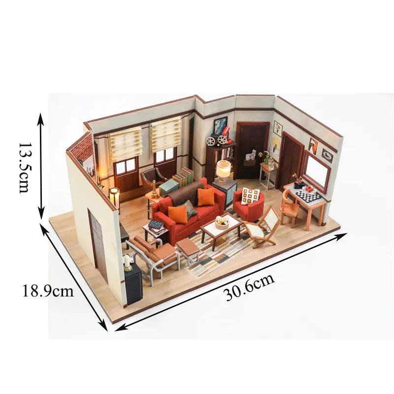 Joey‘s Apartment Doll House - Model to assemble