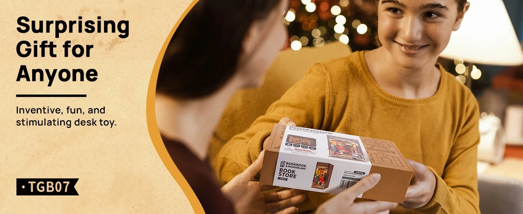 Shakespeare Bookstore with Lights - Model to assemble