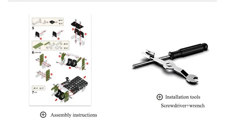 Off-road Excavator Engineering Vehicle Model to assemble