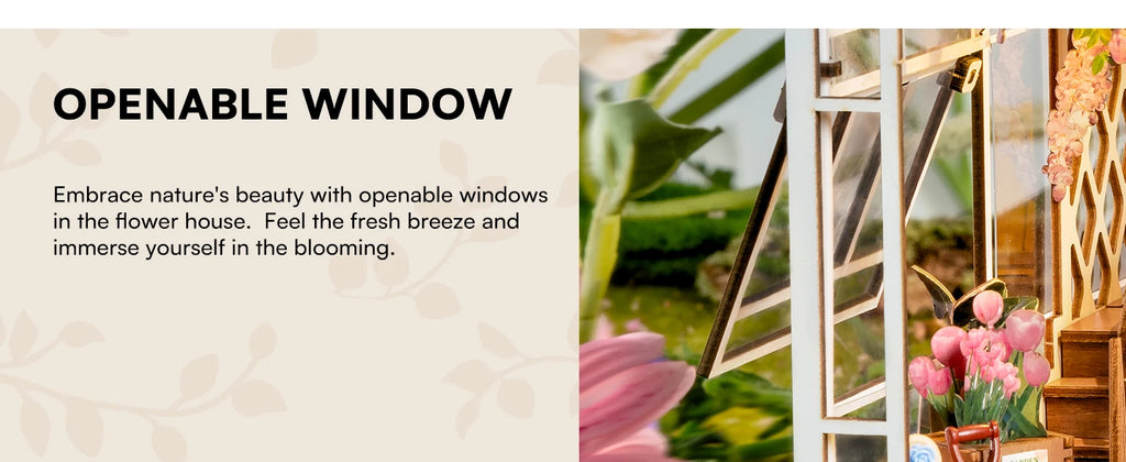 Doll House for Bookshelf - Model to assemble