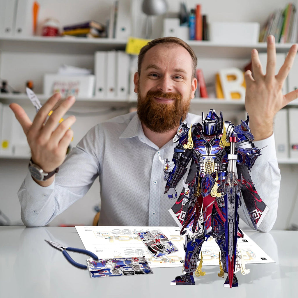 Piececool 3D Metal Puzzle TITAN Assembly Model Kits Teen Toys Jigsaw Puzzles DIY for Adult Model to assemble