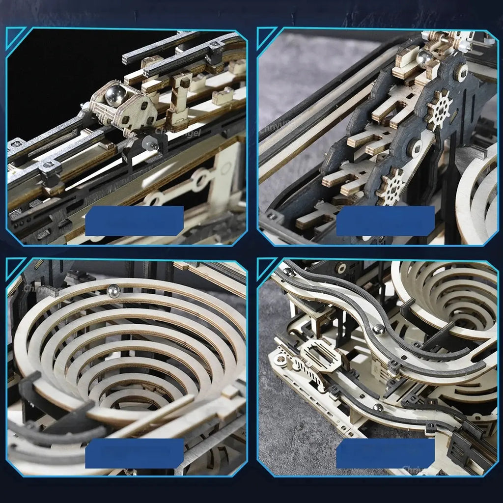 Rolling Ball Track Model Kits - Model to assemble