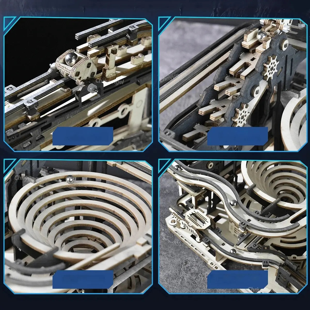 Rolling Ball Track Model Kits - Model to assemble