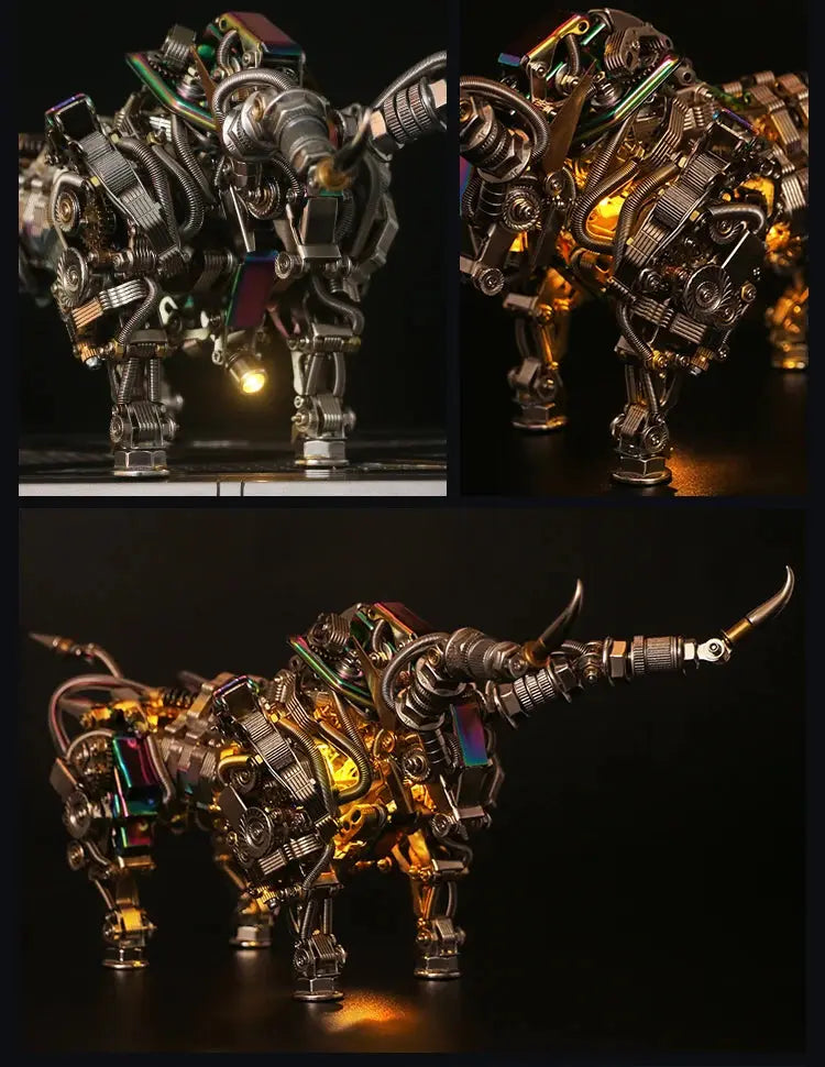 Mechanical animal Bull - Model to assemble