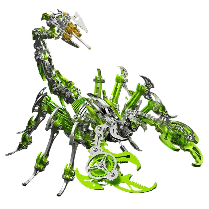 3D Metal Puzzle for Adults, Mechanical Scorpion Insect Model Kit, DIY Metal Building Puzzle Set, Assembly Toy Gift for Men Boys Model to assemble