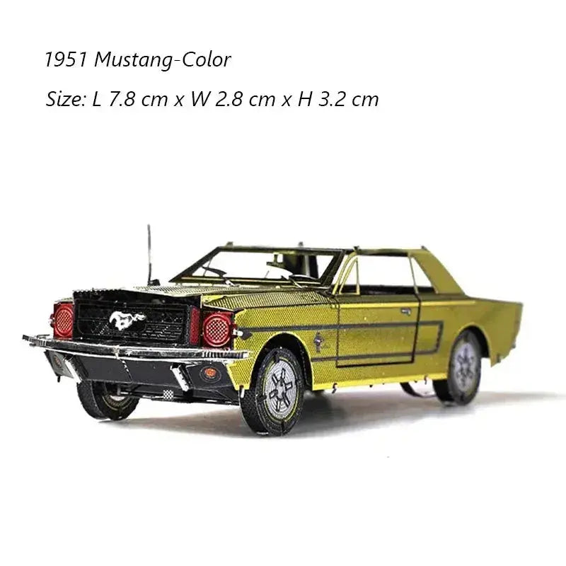 Vehicles 3D Metal Puzzles - Model to assemble