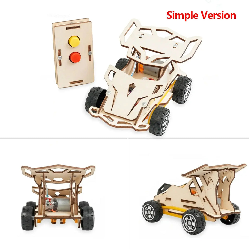 DIY Wooden Remote Control Car - Model to assemble