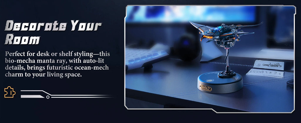 Manta Ray Mechanical - Model to assemble