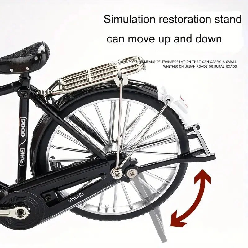 Retro Bicycle Metal Model Kit - Model to assemble