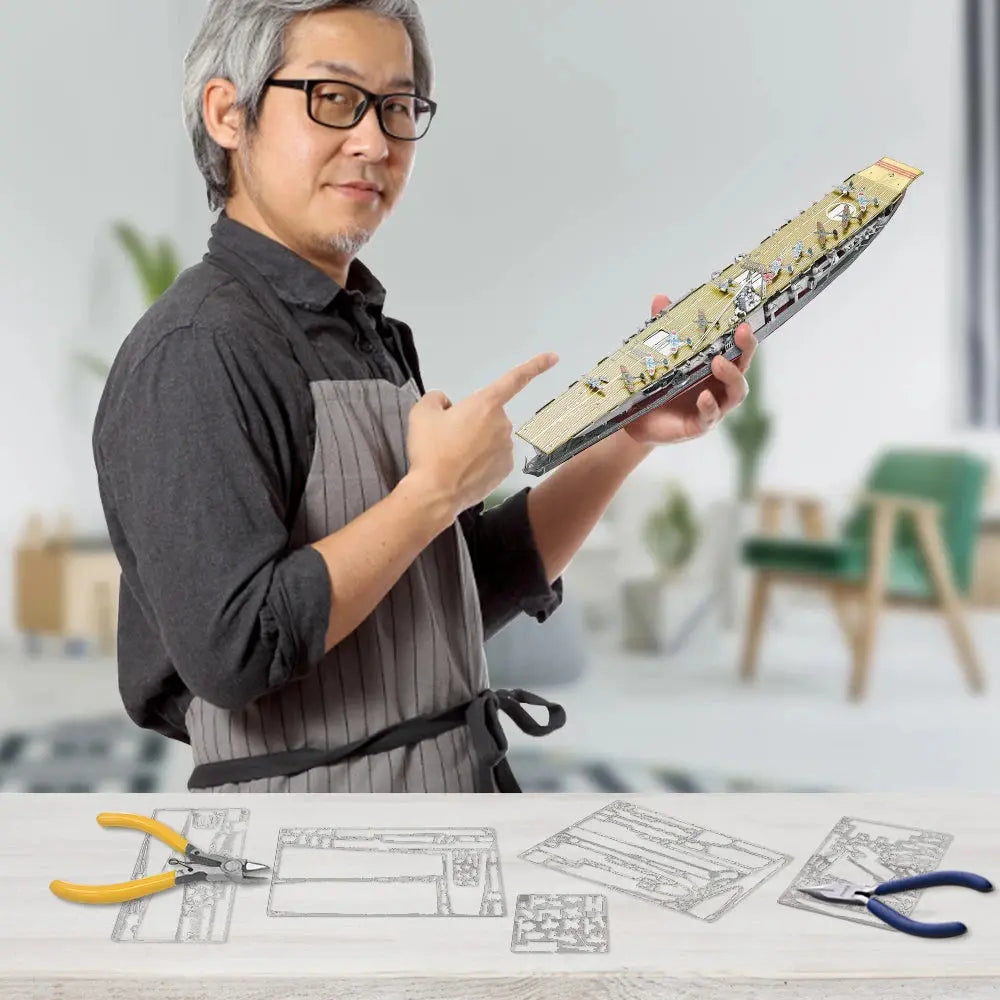 Yamato Nagato Class Battleship Metal Model to assemble