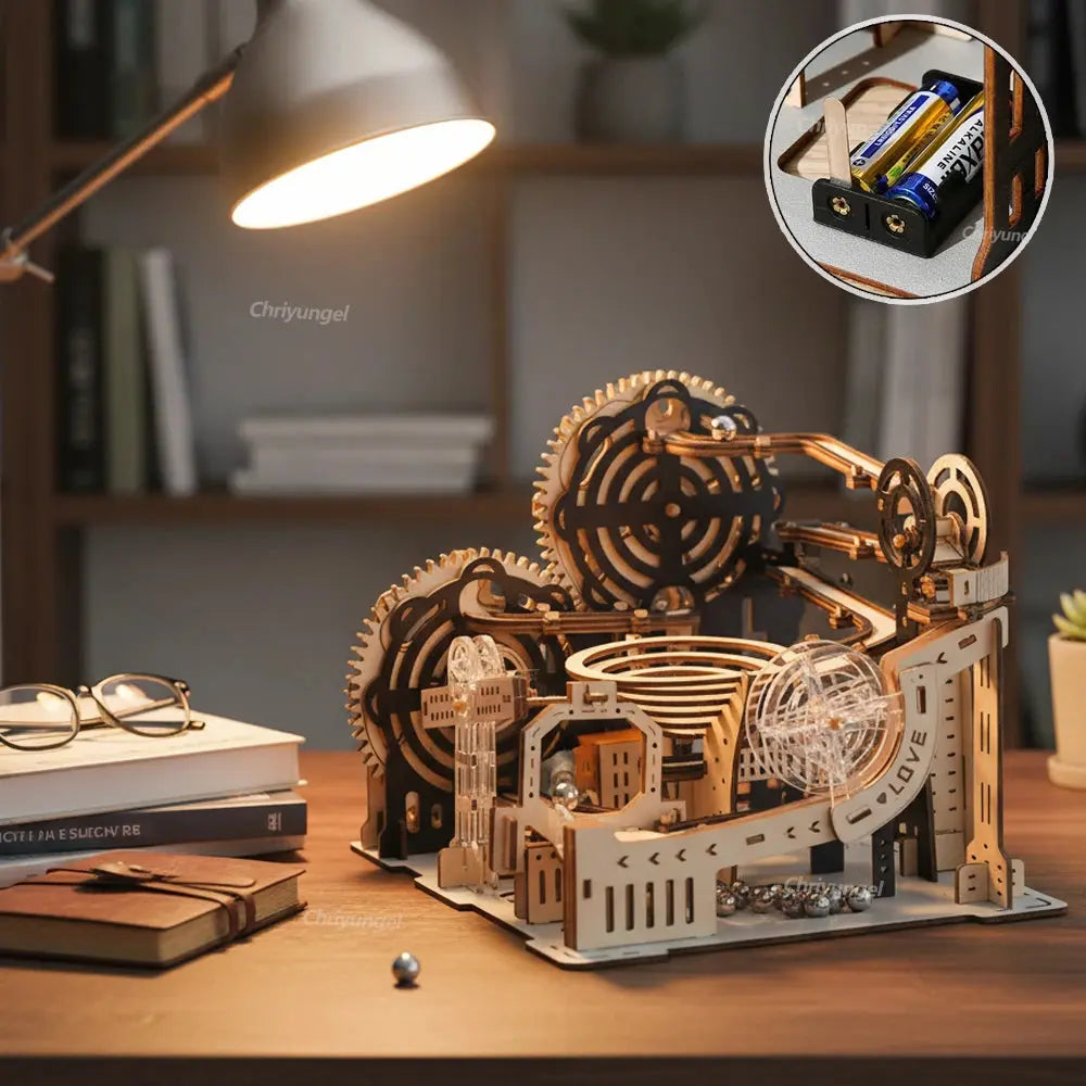 Rolling Ball Track Model Kits - Model to assemble