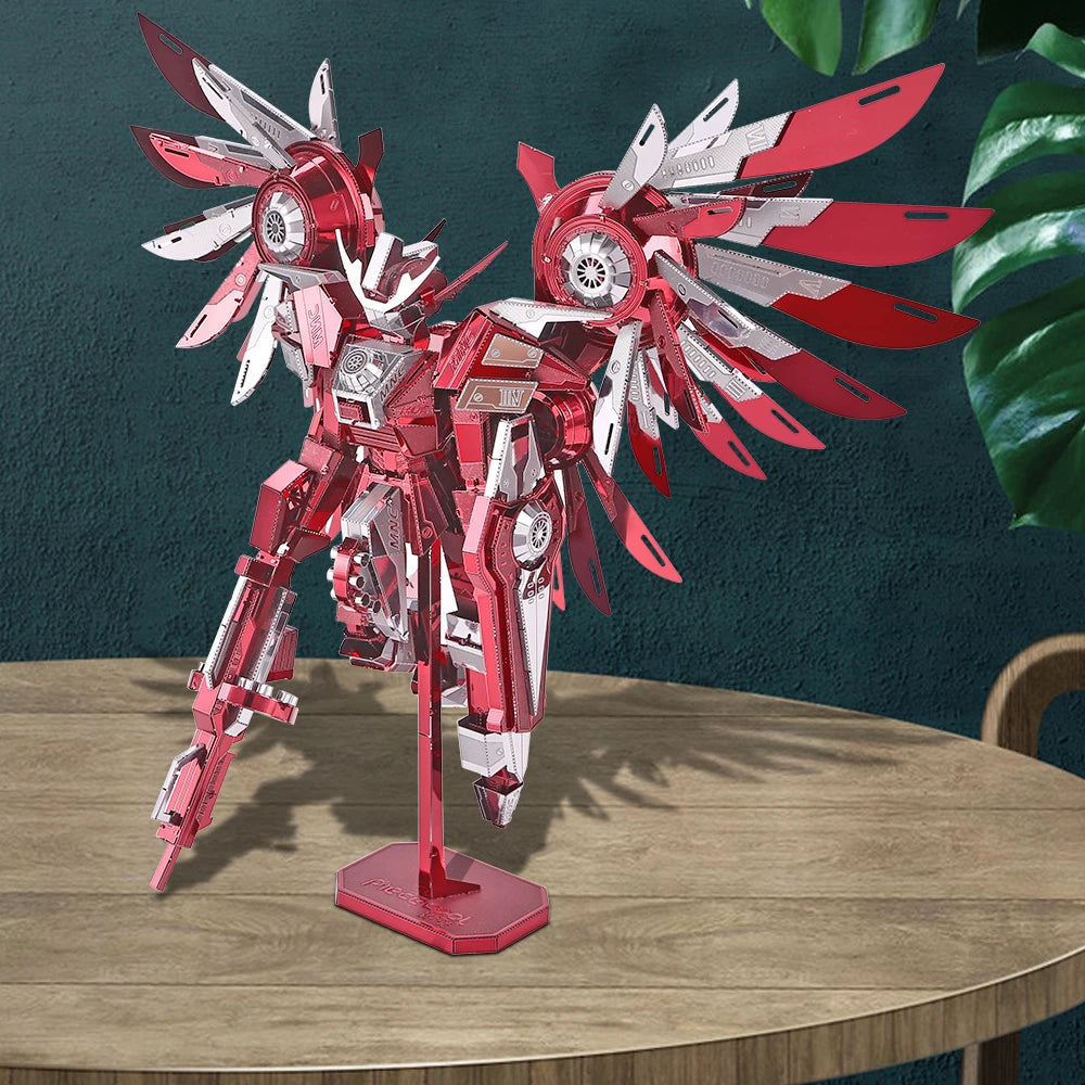 Piececool 3D Puzzle Metal Model Thundering Wing Model Building Kits DIY Toy for Adult Teen Gift Model to assemble