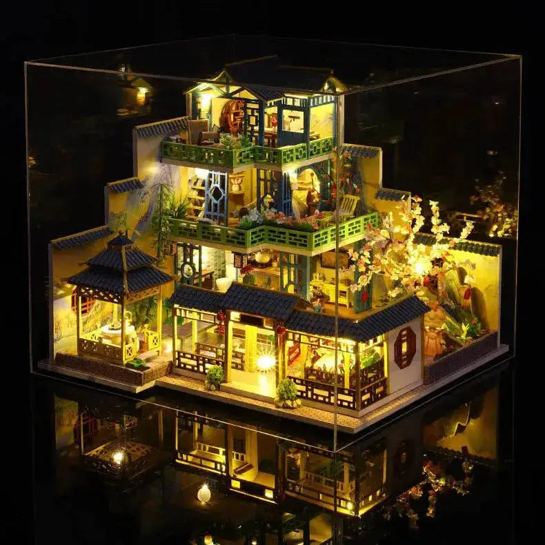 Traditional Chinese Villa DIY Dollhouse