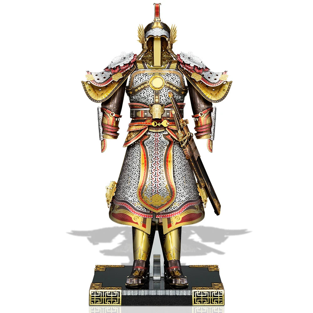 Piececool Model Building Kits a Suit of Armour Kit 3D Metal Puzzles DIY Toys for Adult Jigsaw Collection Birthday Gifts Model to assemble