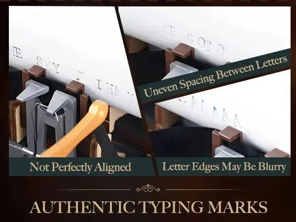Mechanical Typewriter Wooden Model Kit - Model to assemble