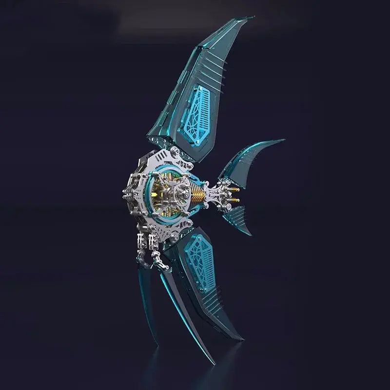 Metal Angel Fish Model Kit - Model to assemble
