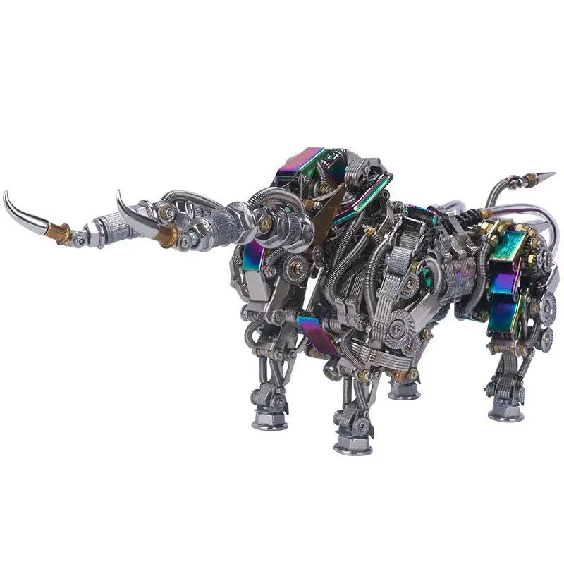 Mechanical animal Bull - Model to assemble