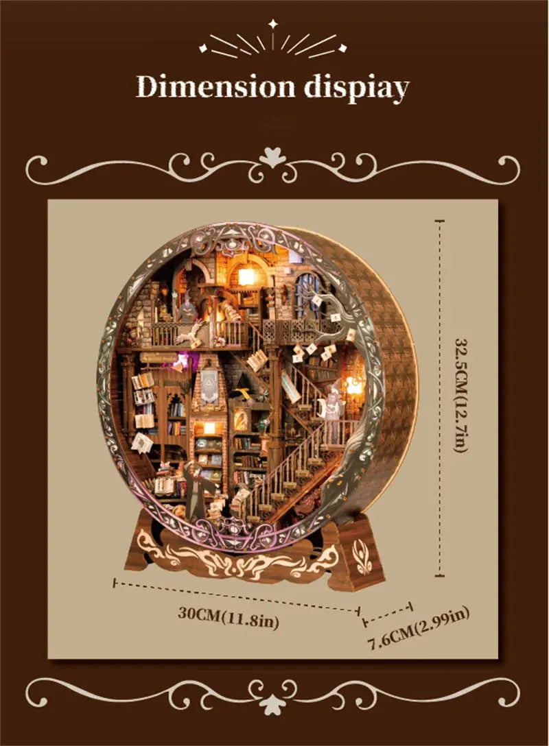 wizards world (with Light) - Model to assemble