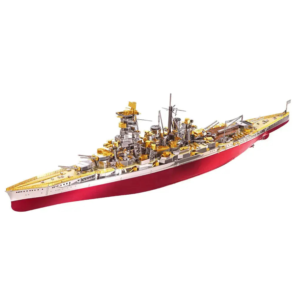 Yamato Nagato Class Battleship Metal Model to assemble