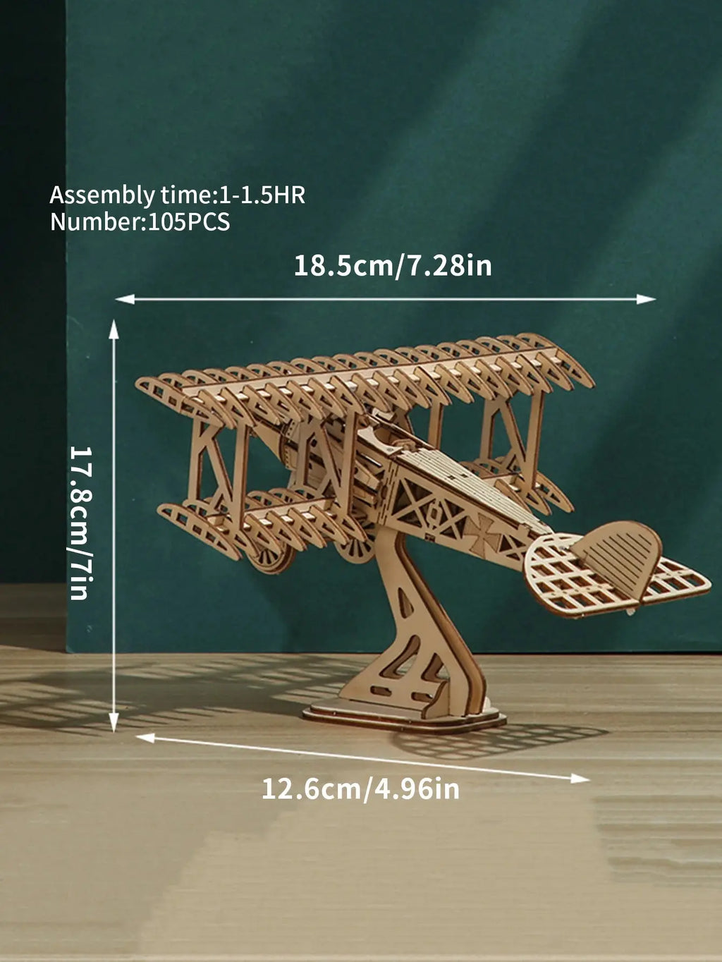 Wooden Plane Model kit to assemble - Model to assemble