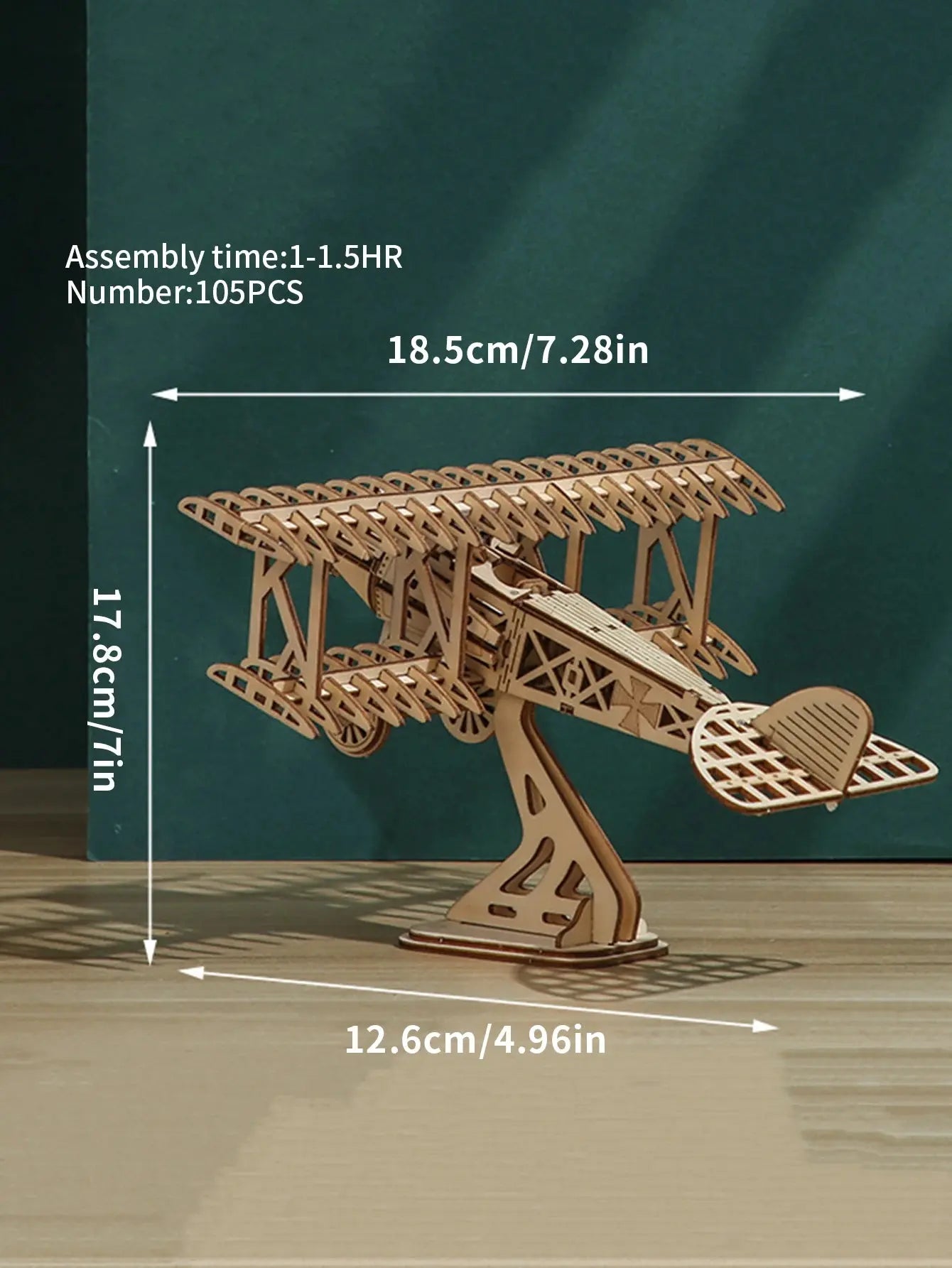 Wooden Plane Model kit to assemble - Model to assemble
