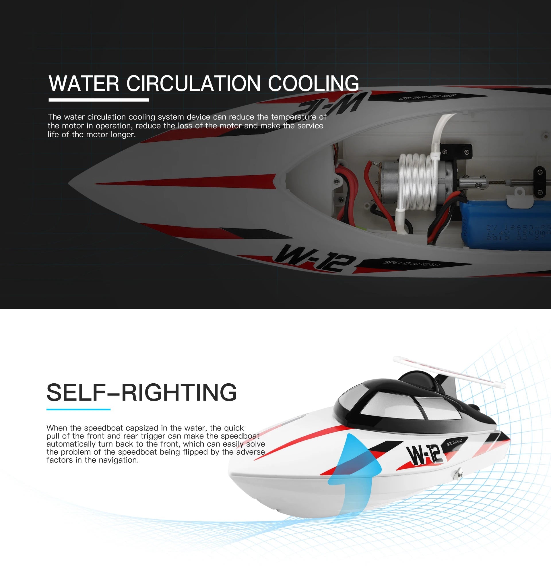 WLtoys WL916 WL912-A RC Boat 2.4Ghz 55KM/H 35KM/H High Speed Racing Watercraft Remote Control Speedboat Toys For Boys Model to assemble