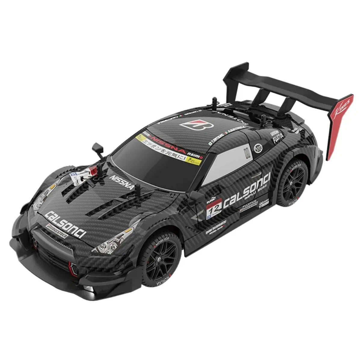 GTR 2.4G Drift Racing Car 4WD Off-Road,Remote Control Vehicle Electronic Hobby Toys For Kids RC Car Model to assemble