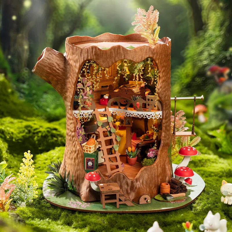 Fairytale Tree House Dollhouse - Model to assemble