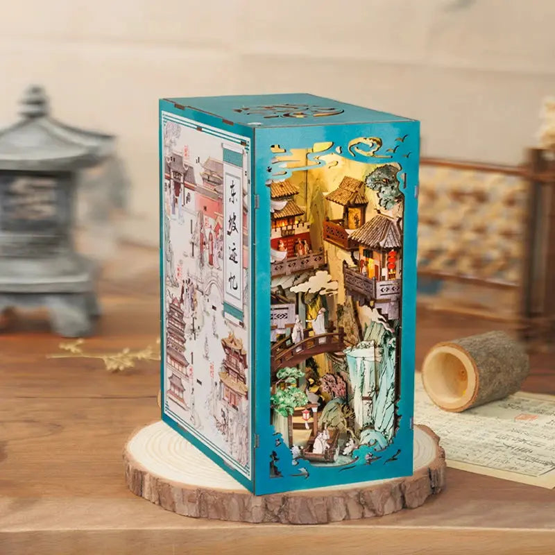 Antiquity Chinese Style Bookend - Model to assemble