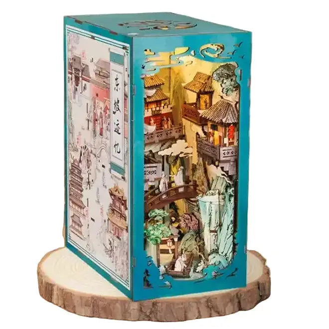 Su Dongpo Antiquity Chinese Style Book Nook Model to assemble