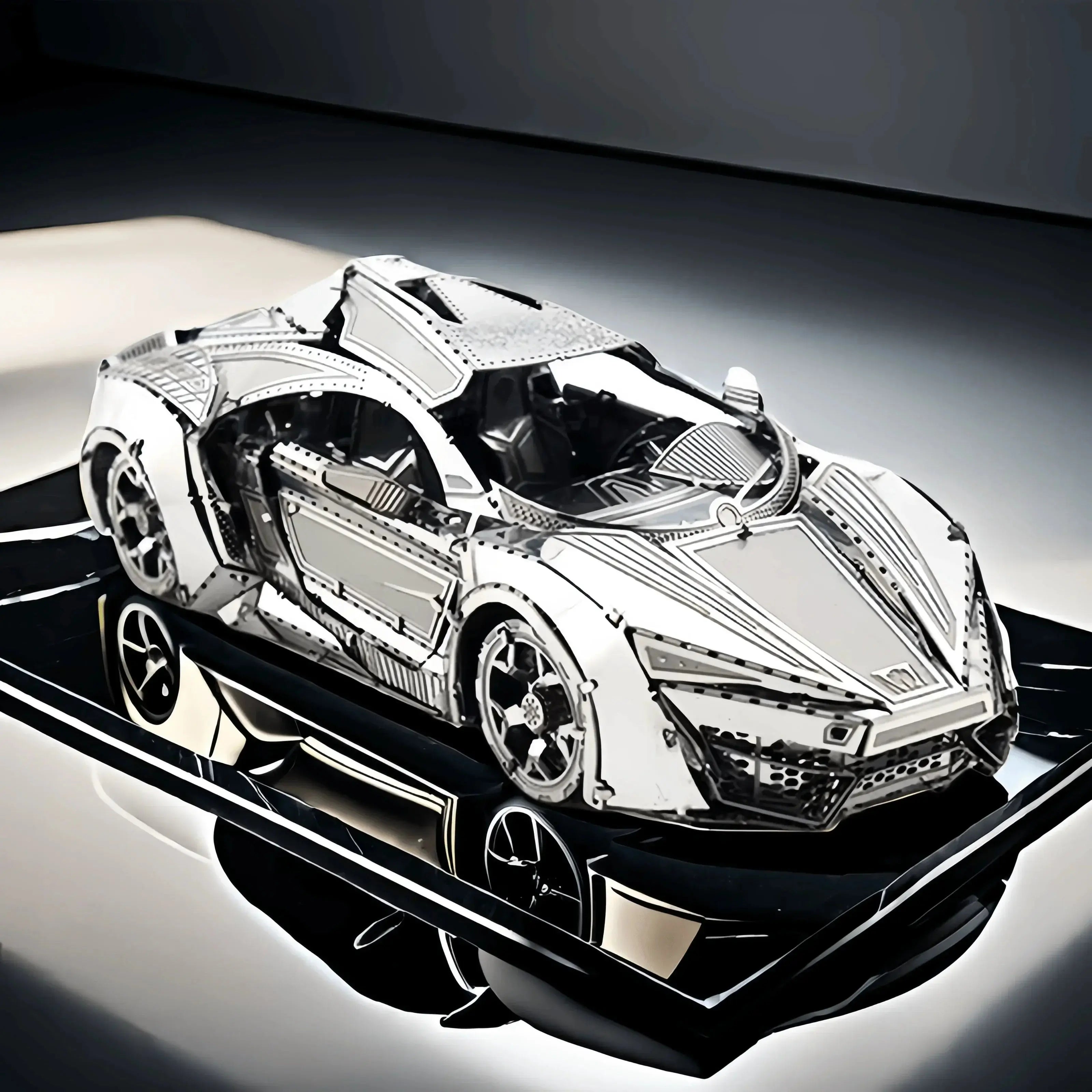 Vehicles 3D Metal Puzzles - Model to assemble