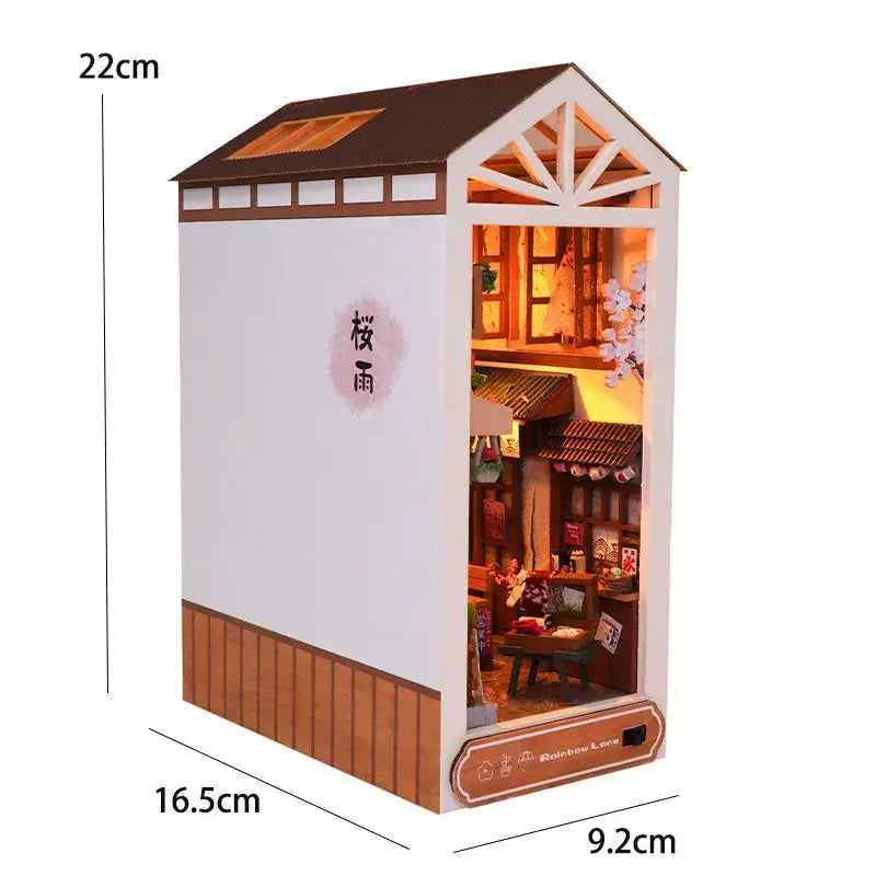 DIY bookend Kits With LED Light - Model to assemble