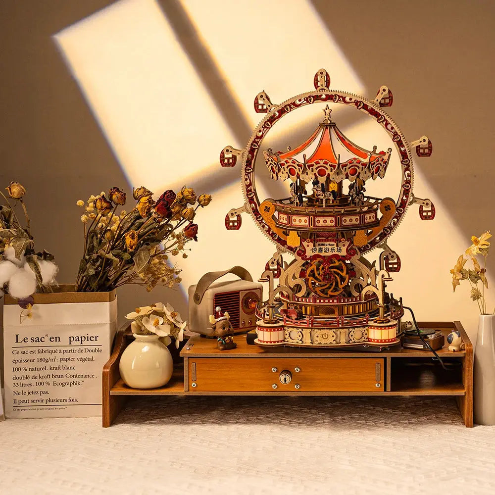 Wooden Playground Miniature Model - Model to assemble