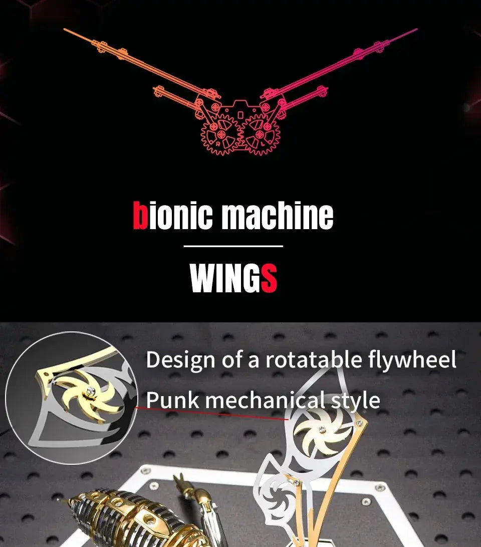 Large Wasp DIY Metal Model Kit - Model to assemble