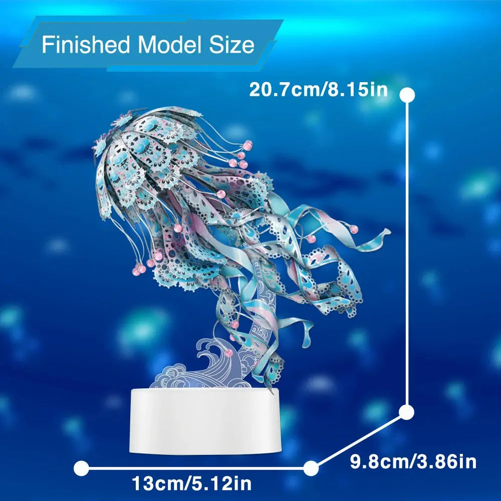 Jellyfish Metal Model Kit - Model to assemble