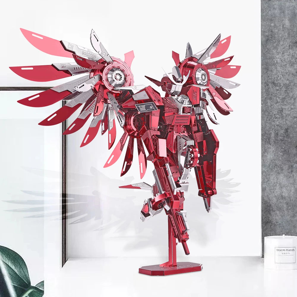 Piececool 3D Puzzle Metal Model Thundering Wing Model Building Kits DIY Toy for Adult Teen Gift Model to assemble
