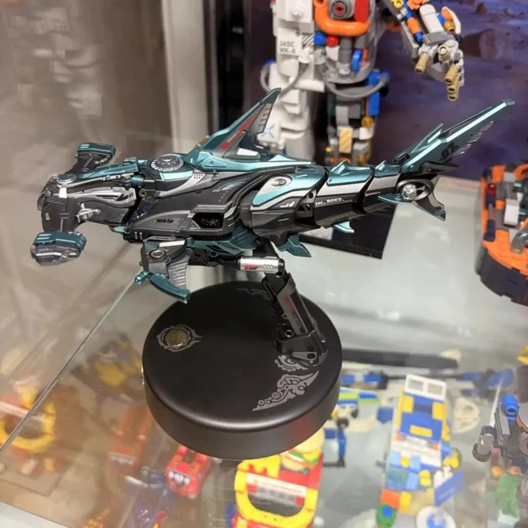 Hammerhead Shark Led Light Metal Model Kit - Model to assemble