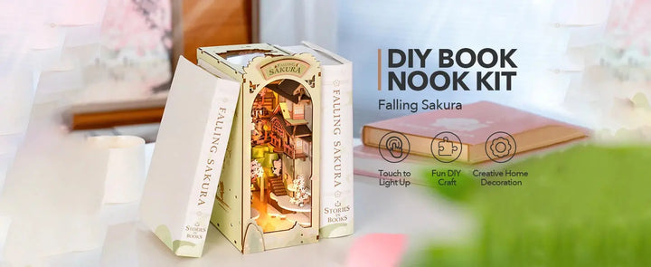 Doll House for Bookshelf - Model to assemble