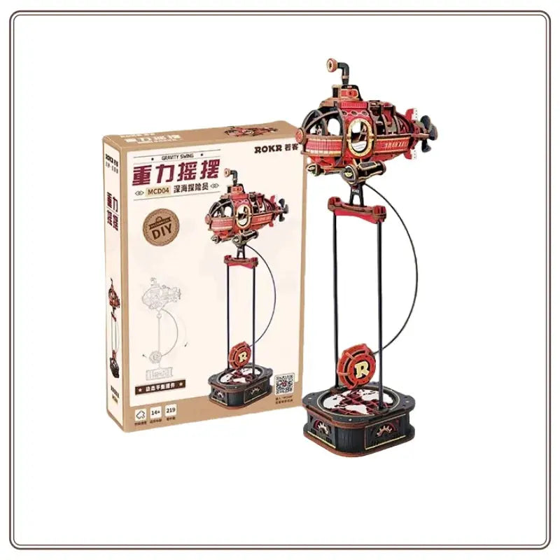 Gravity Swinging Blocks - Model to assemble