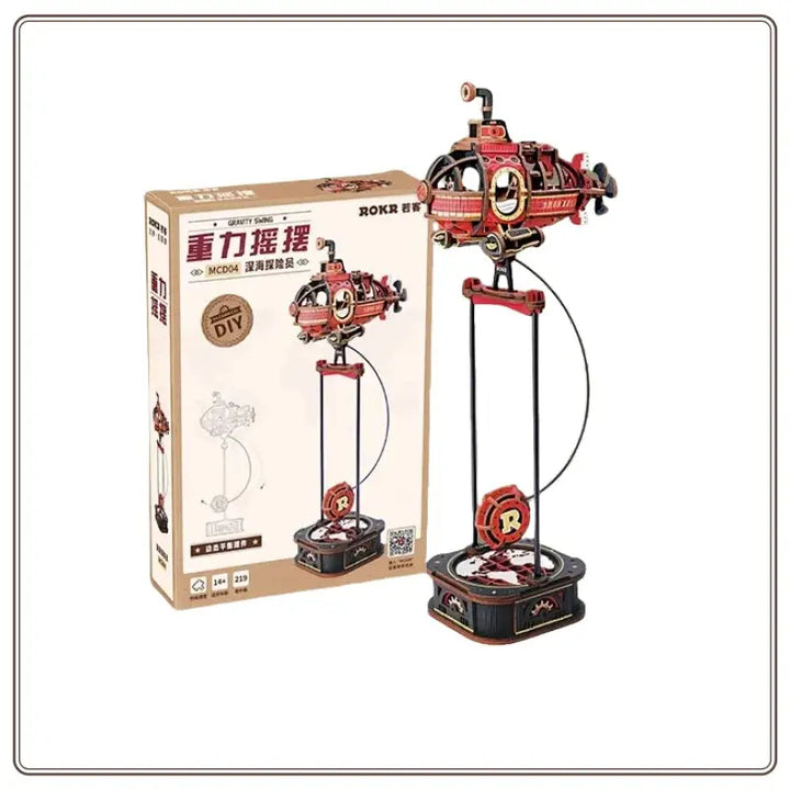 Gravity Swinging Blocks - Model to assemble