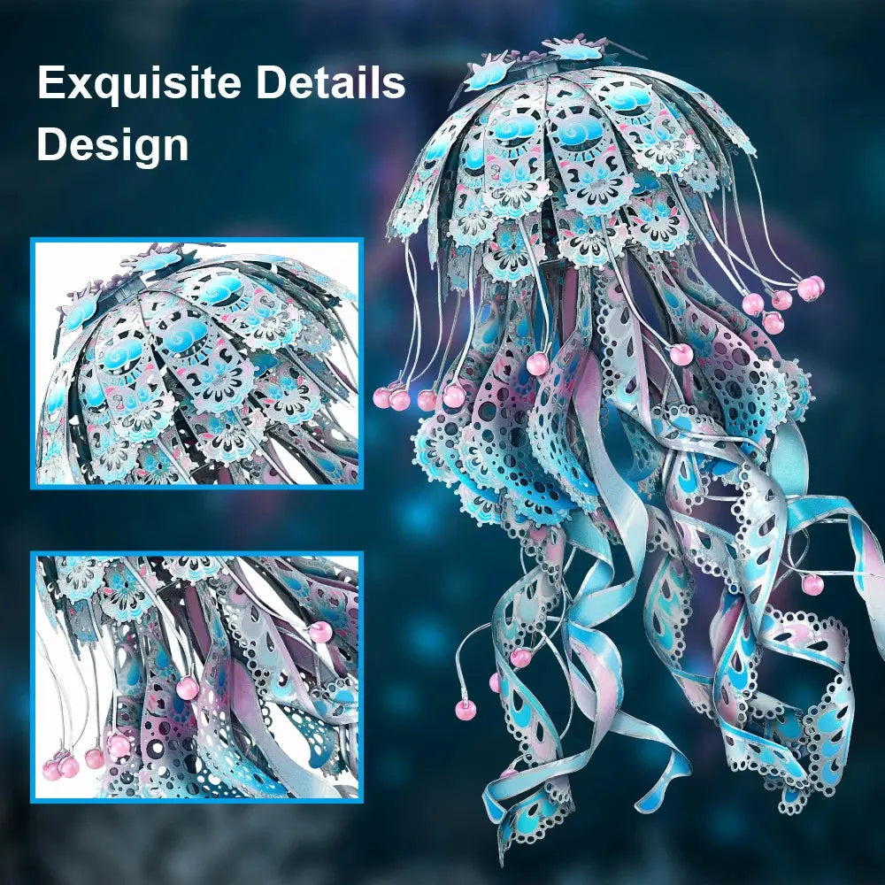 Jellyfish Metal Model Kit - Model to assemble