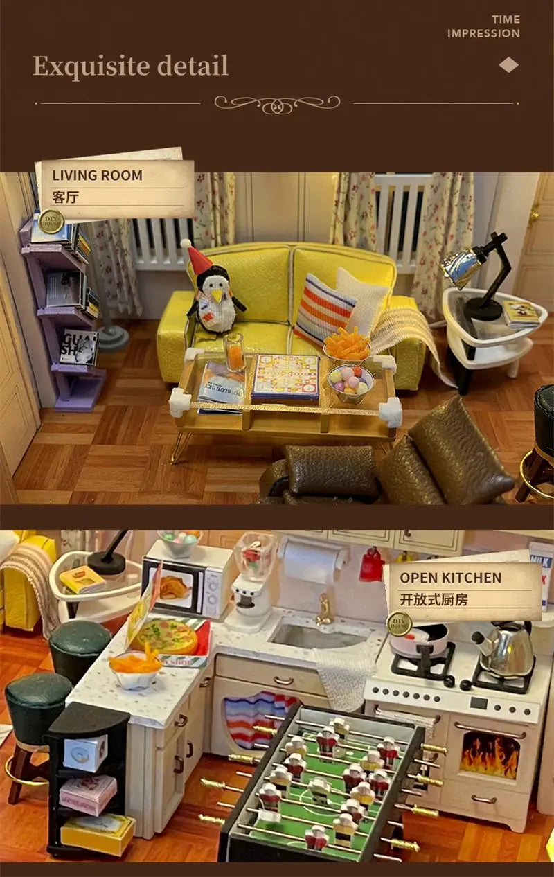 Joey‘s Apartment Doll House - Model to assemble