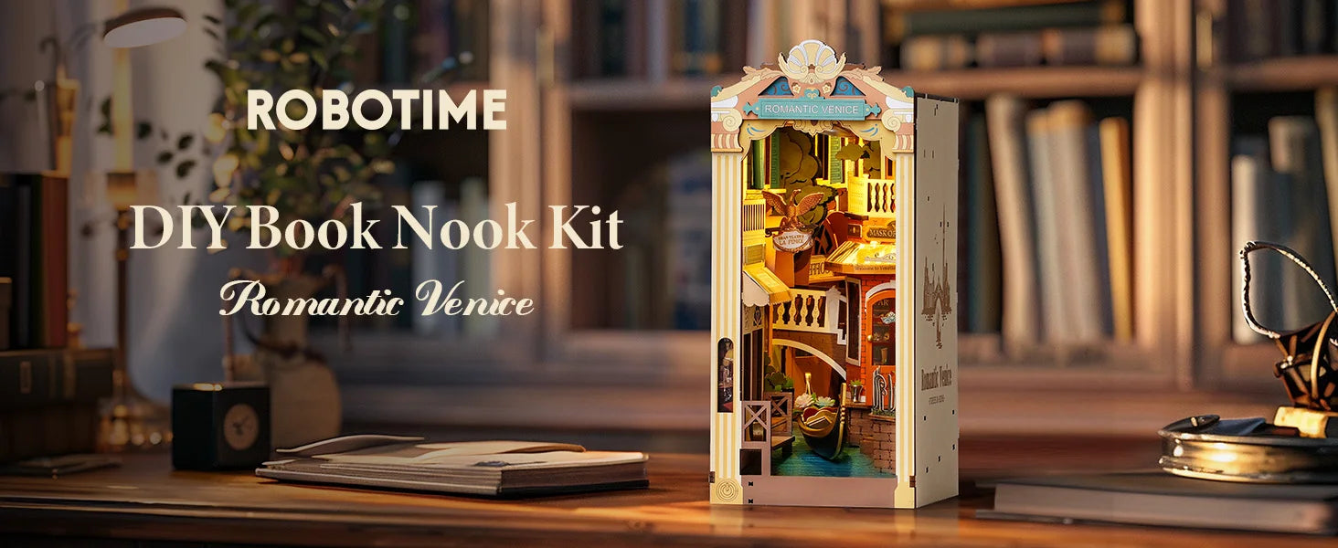 Doll House for Bookshelf - Model to assemble